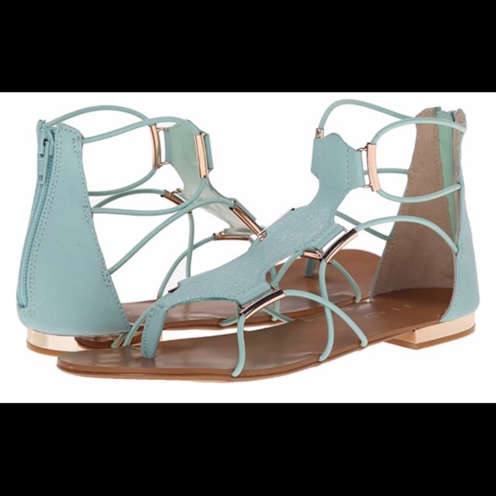 ALDO Zeanna Gladiator Sandal (size 7 fits like 8)